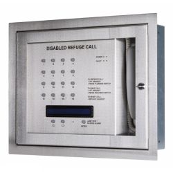 Kentec K41216SST Safe-Point EVCS 16 Line Central Unit With OLED Display & Loop Wiring - Surface Version