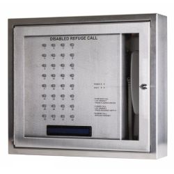 Kentec K41232SST Safe-Point EVCS 32 Line Central Unit With OLED Display & Loop Wiring - Surface Version