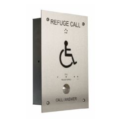 Kentec K41300NST Type B Emergency Voice Communication System Outstation - Stainless Steel