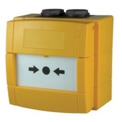 KAC W3A-Y000SF-K013-11 Weatherproof Call Point With Flexible Plastic Element - Yellow