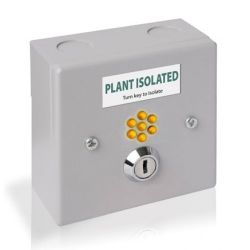 Kentec K24200-M10 Plant Isolate Yellow Alarm Indicator (Without Keyswitch)