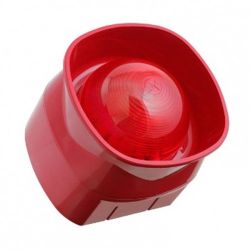Tyco LPAV800-R Loop Powered Symphoni Sounder Beacon - Red - 516.800.963