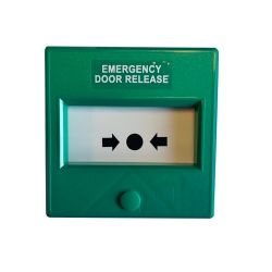 Knight Fire MX74SGS Resettable Double Pole Call Point - Green