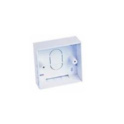 C-Tec NCP-9 White 25mm Surface Mount UK Single Gang Back Box