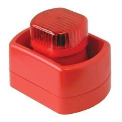 KAC NXS14/R/R Combined Fire Alarm Sounder & Beacon - 14 Tones - 24V DC