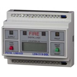 Patol LDM-519-DDL Digital Linear Heat Detection Cable Monitor & Distance Locator - 700-451