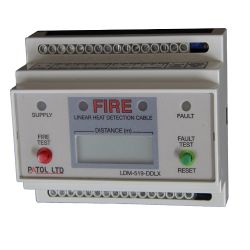 Patol LDM-519-DDLX Digital Linear Heat Detection Cable Monitor & Distance Locator - 700-471