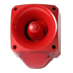 Klaxon PNC-0024 Nexus 105 Sounder LED Beacon - Red Body Red Lens
