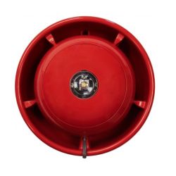 EMS SmartCell Wireless Ceiling Mounted Sounder & VAD Beacon - Red - SC-33-0120-0001-99