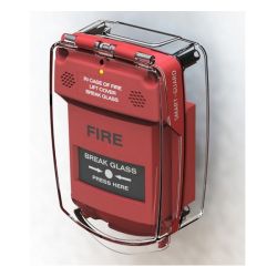 Sigma SG-SS-R Smart Guard Protective Break Glass Cover With Sounder - Surface Mounted - Red