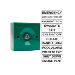 STI SS3-3020 2 Position Keyswitch - Green
