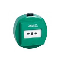Weatherproof Double Pole Green Emergency Door Release Break Glass - STP-WWG7-220G(M)