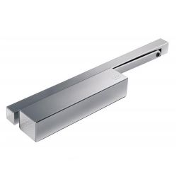 DORMA TS93EMF Electromagnetic Hold Open Guide Rail Door Closer Silver Finish - Power Size EN2-5