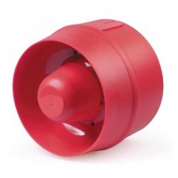 Cranford Controls VPR-DT-R Dutch Tone Spatial Sounder - Red - EN54 Part 3 Approved