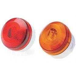 Vimpex Weatherproof Xenon Beacon - Red Lens - Deep Base - VX5-28-R-DB