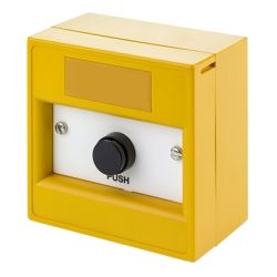 KAC WY9302/SY Momentary Push Button - Yellow