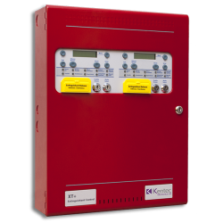 Kentec K1712¬10 XT+ 2 Area Releasing Module w/ Cabinet - Red - 110V